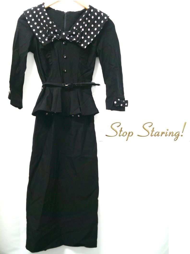 STOP STARING! 膝丈ドレス XS