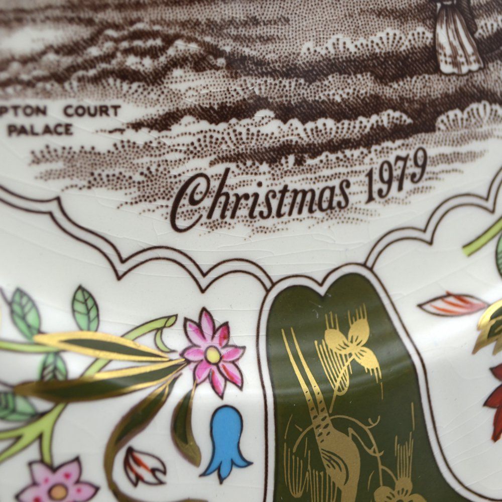 ヴィンテージ 食器 クリスマスプレート 大皿 Mason's メイソンズ