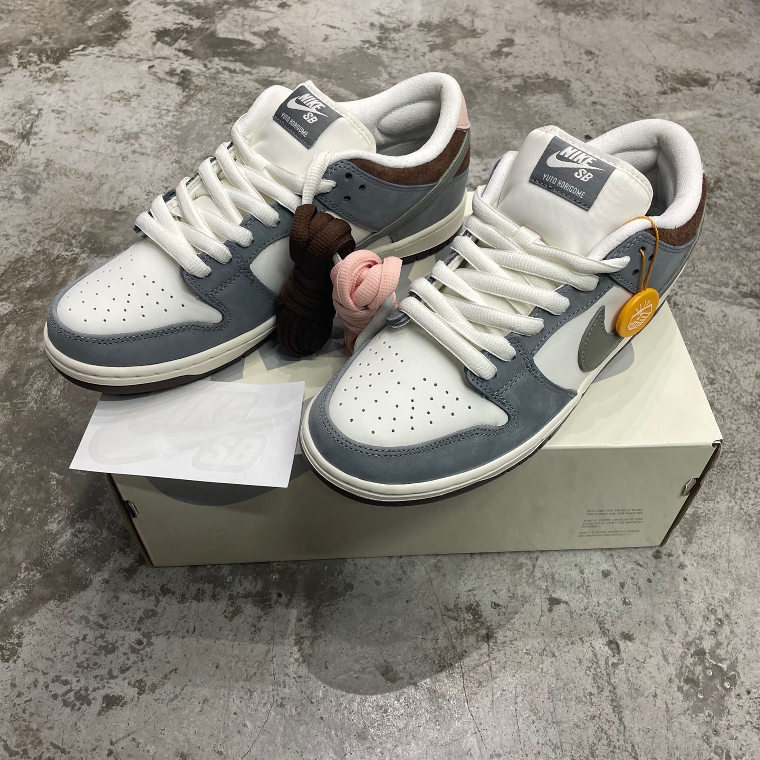 国内正規 未使用品 Yuto Horigome Nike SB Dunk Low Pro QS Wolf Grey 
