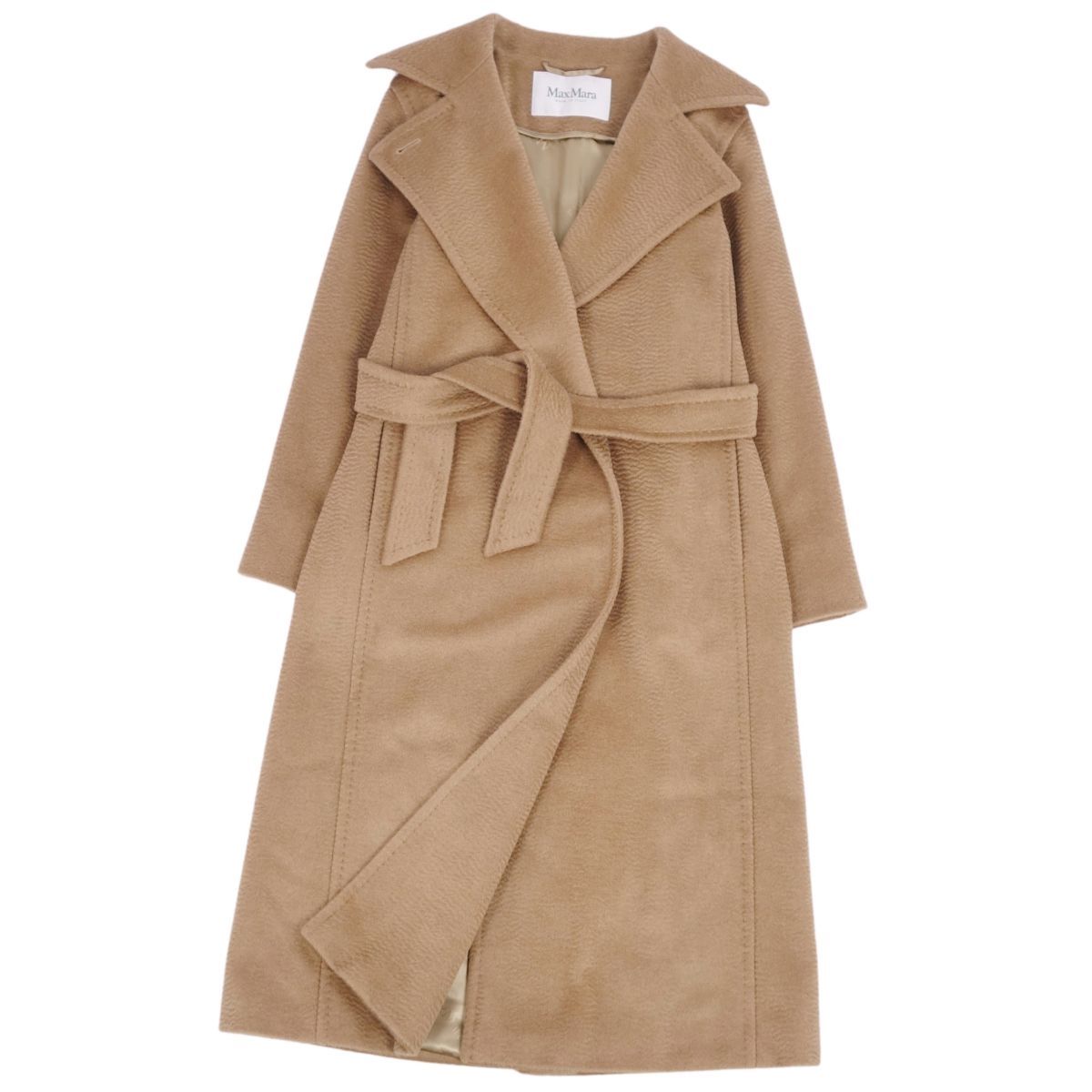 極美品 マックスマーラ Max Mara コート 白タグ ロングコート マニュエ