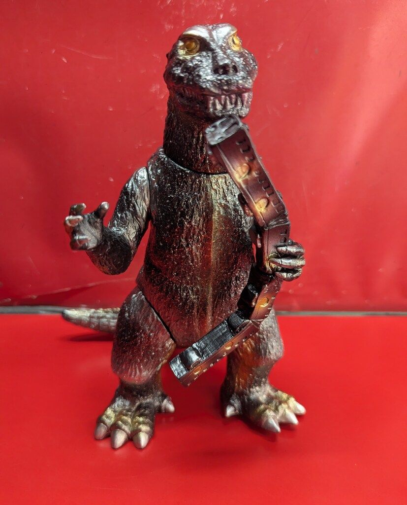 メディコム トイ | ベアモデル GODZILLA VINYL WARS 初代ゴジラ 銀幕版シルバーカラー