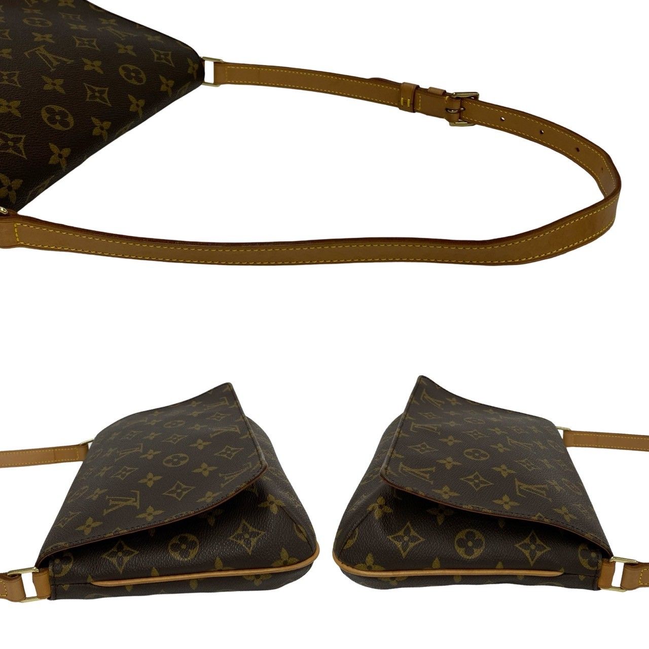 極 美品 袋付き LOUIS VUITTON ルイヴィトン ヴィンテージ ミュゼット  