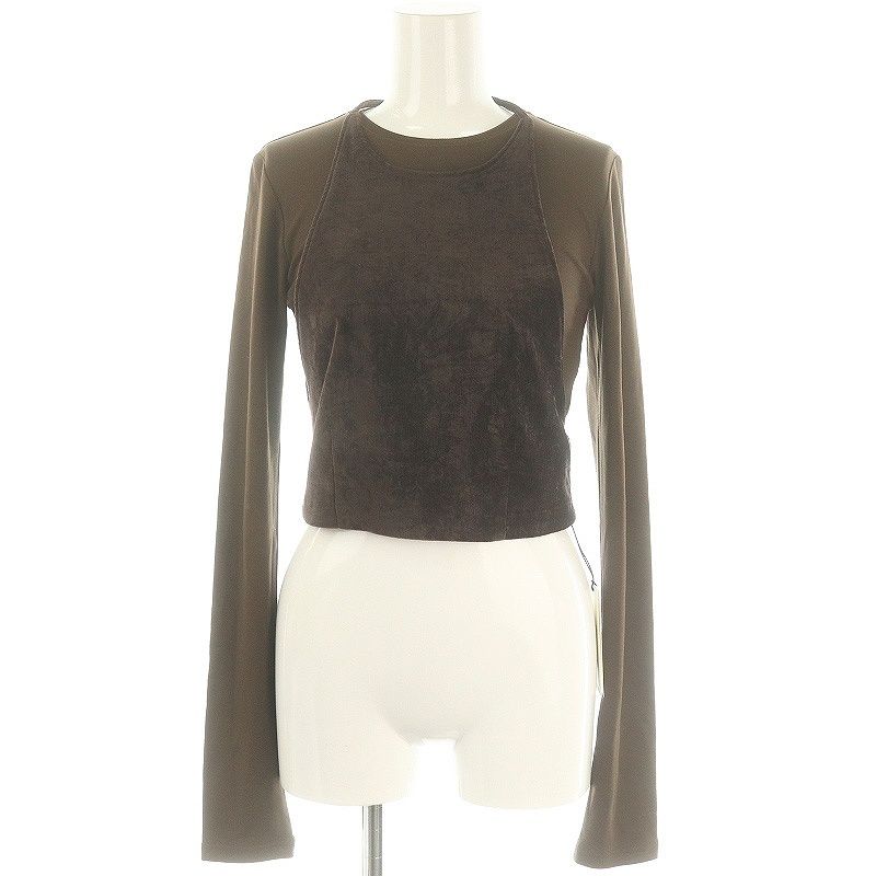 ジゼルフ JSELF ベロアトップスセット Velor tops set カットソー 長袖  