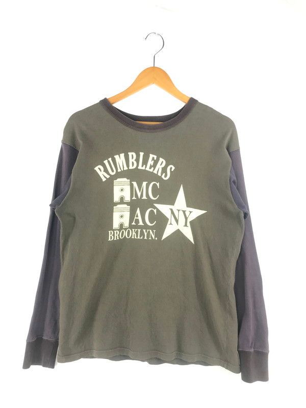 【中古】【メンズ】 BOOTLEGGERS ブートレガーズ L/S PRINT TEE ロングスリーブ プリントTシャツ 長袖 トップス カットソー 【145-250131-mo-06-TAG】