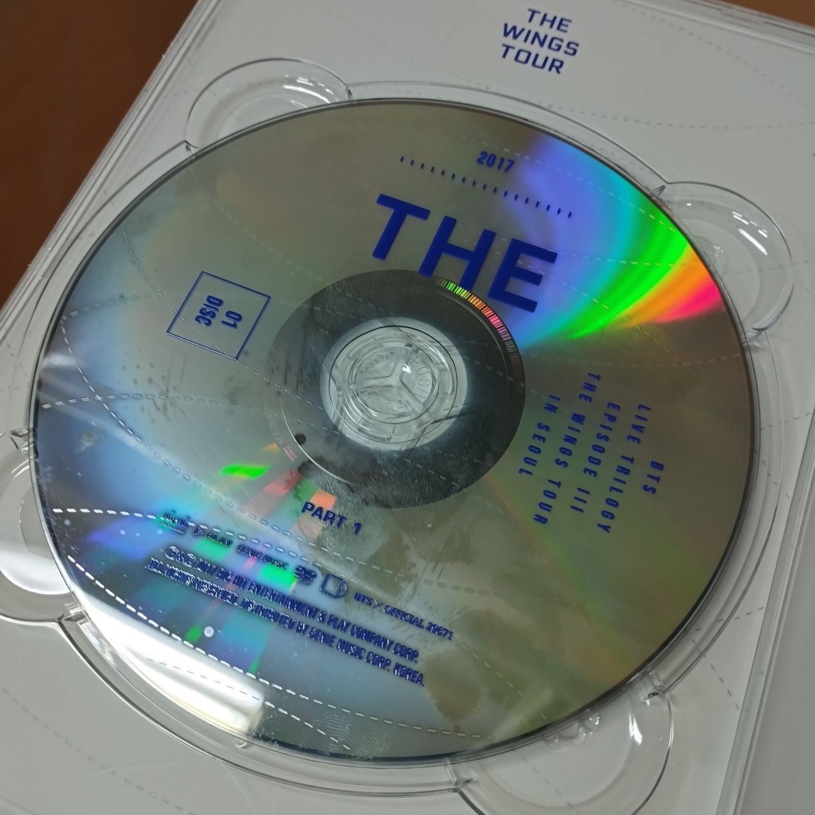 S13282】防弾少年団 BTS DVD THE WINGS TOUR 2017 BTS LIVE
