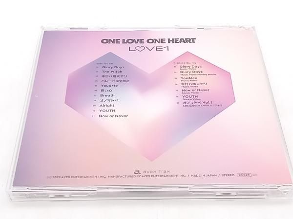 ONE LOVE ONE HEART CD LOVE1(TYPE-A)(Blu-ray Disc付) 