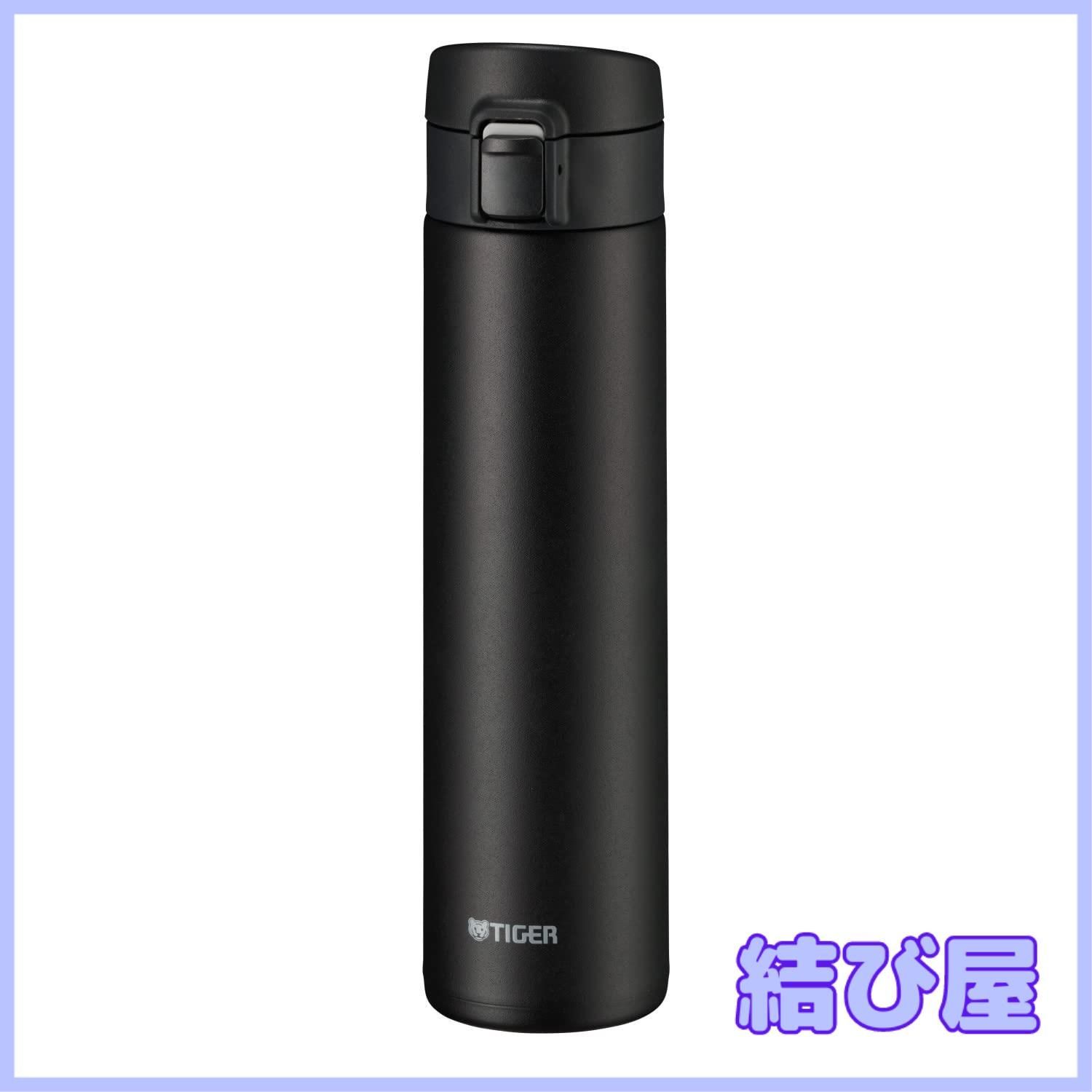 【特価】タイガー 水筒 600ml マグボトル ワンタッチ 軽量 ステンレスボトル 真空断熱 保温保冷 ブラック MKA-K060KK
