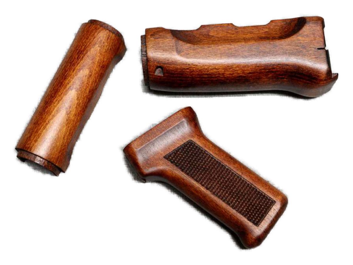 イフプロダクト If-Product ストック KSC製 AKS74U 木製ストック3点セット ブナ材 st-43