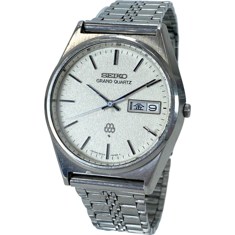 新品電池交換済み】 SEIKO セイコーGRAND QUARTZ グランドクオーツ 9943-8040 デイデイト - メルカリ