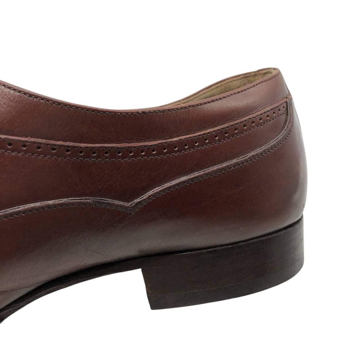 古着 バリー Bally セミブローグ ストレートチップシューズ イタリア製 8 1 2 3E メンズ26.5cm相当 saa014306 MERCADOAVALIA_COM_BR