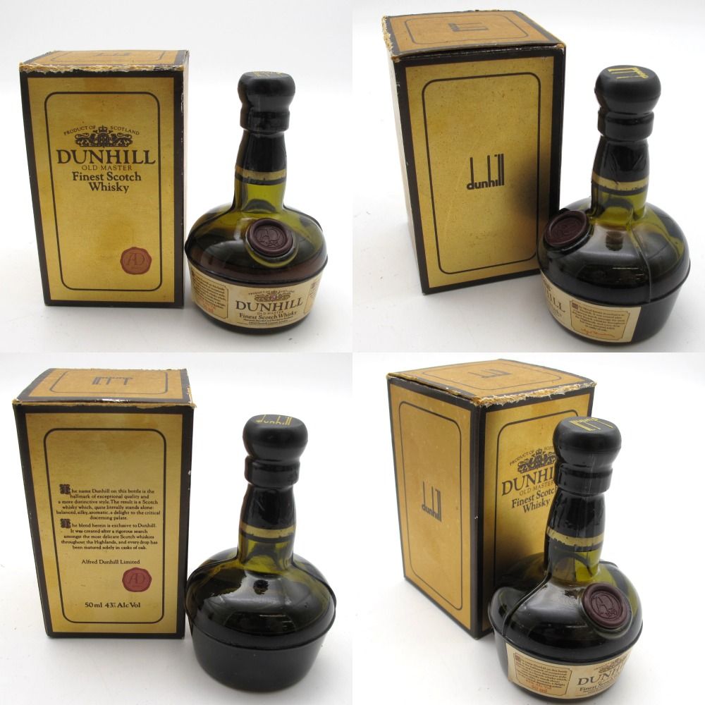 DUNHILL Finest Scotch whisky ミニボトル 5本 ec-19648-1.jpg