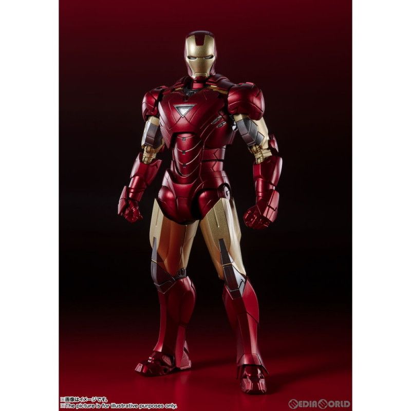 S.H.Figuarts フィギュアーツ アイアンマン マーク6 -BATTLE DAMAGE EDITION- アベンジャーズ 完成品 可動フィギュア バンダイスピリッツ