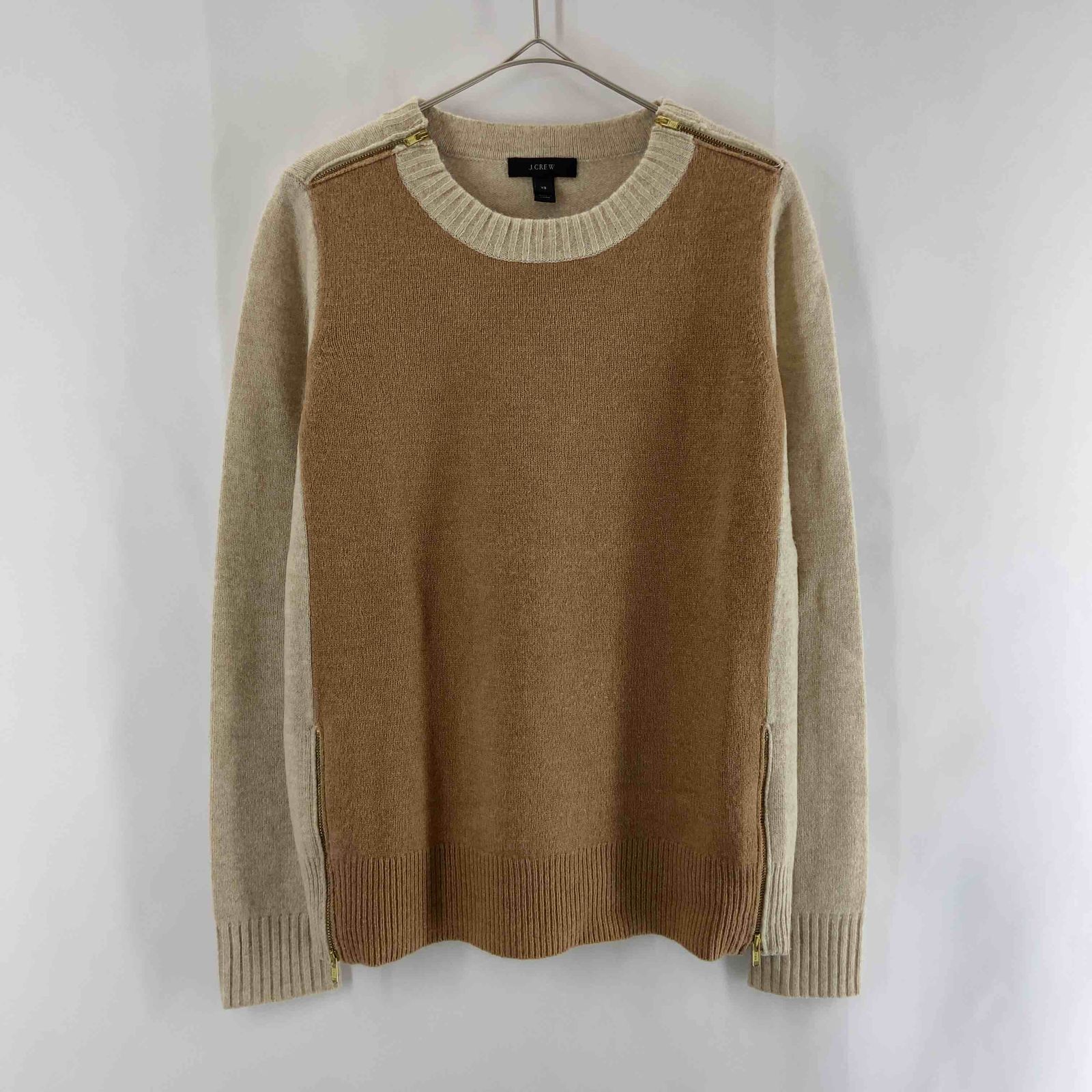 J.CREW ジェイクルー レディース ニット/セーター  ベージュ・ブラウン 毛100%
