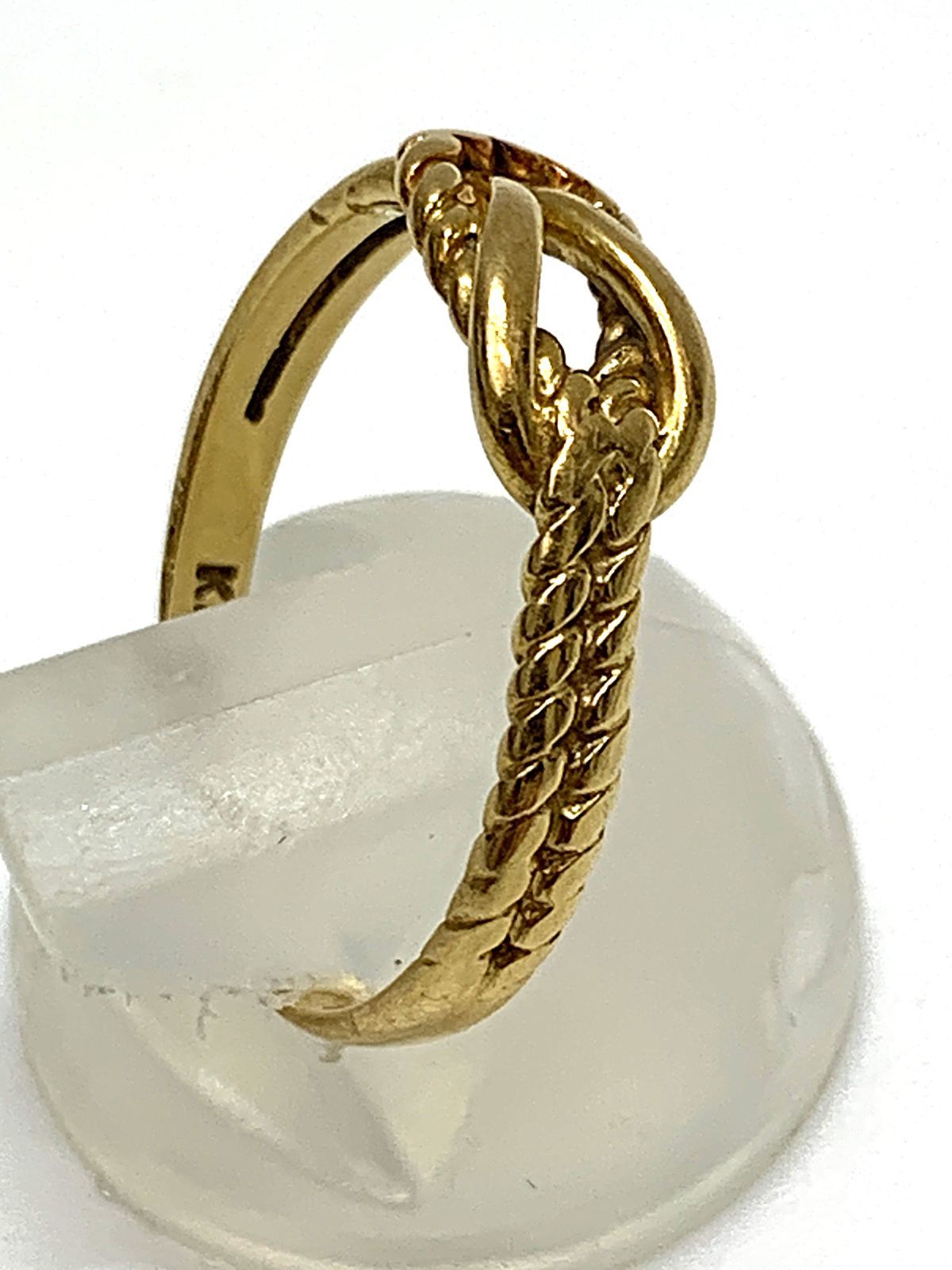 B112506) K18 YG リング 18金 ハートビスマルク 11〜12号 リング