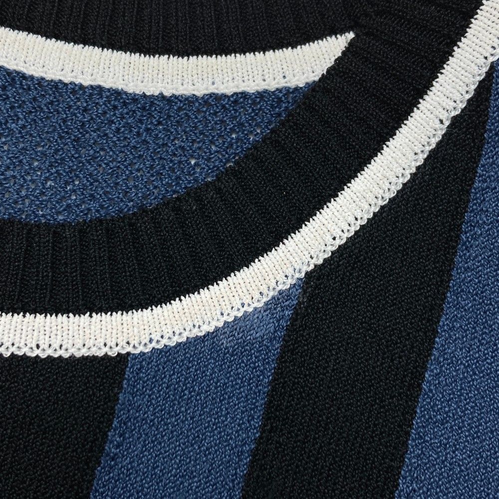 サイズ：38 LANVIN SPORT ランバン スポール ニットセーター ネイビー