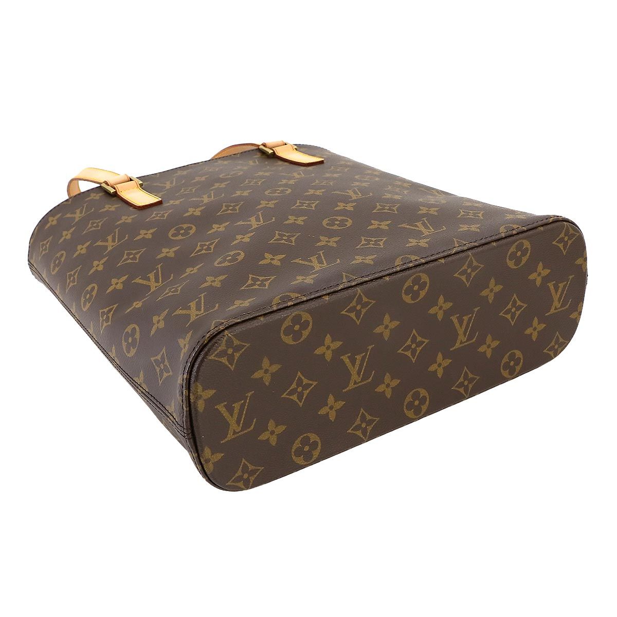 新品同様 ルイ ヴィトン LOUIS VUITTON モノグラム ヴァヴァン GM トート バッグ ブラウン M51170 ゴールド 金具 90233762