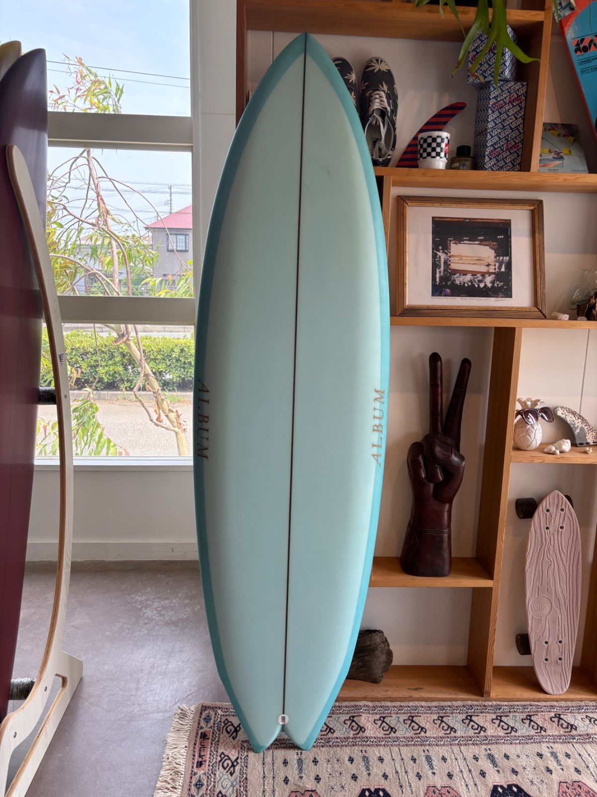 Album Twinsman 5'8 フルカーボン 稀少 VARIALフォーム 初心者・初級者