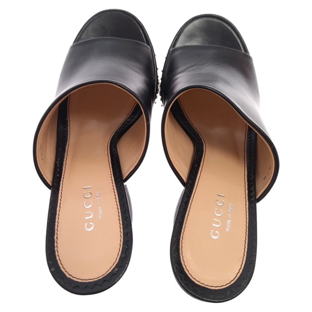 GUCCI プラットフォームサンダル740426 C9D00 9022 ブラック GUCCI プラットフォームサンダル740426 C9D00 9022 ブラック