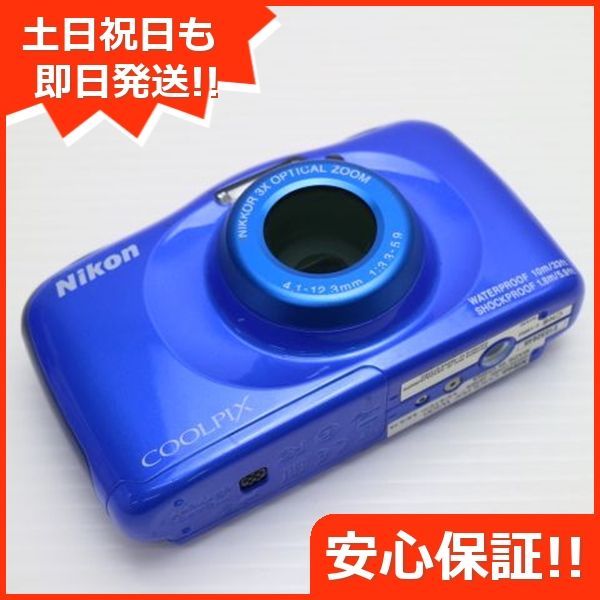 COOLPIX W100 ブルー コンデジ Nikon 本体 土日祝発送OK 01000