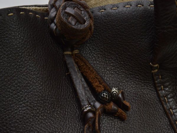 エンリーベグリン HENRY BEGUELIN レザー ハンド/トートバッグ オミノ