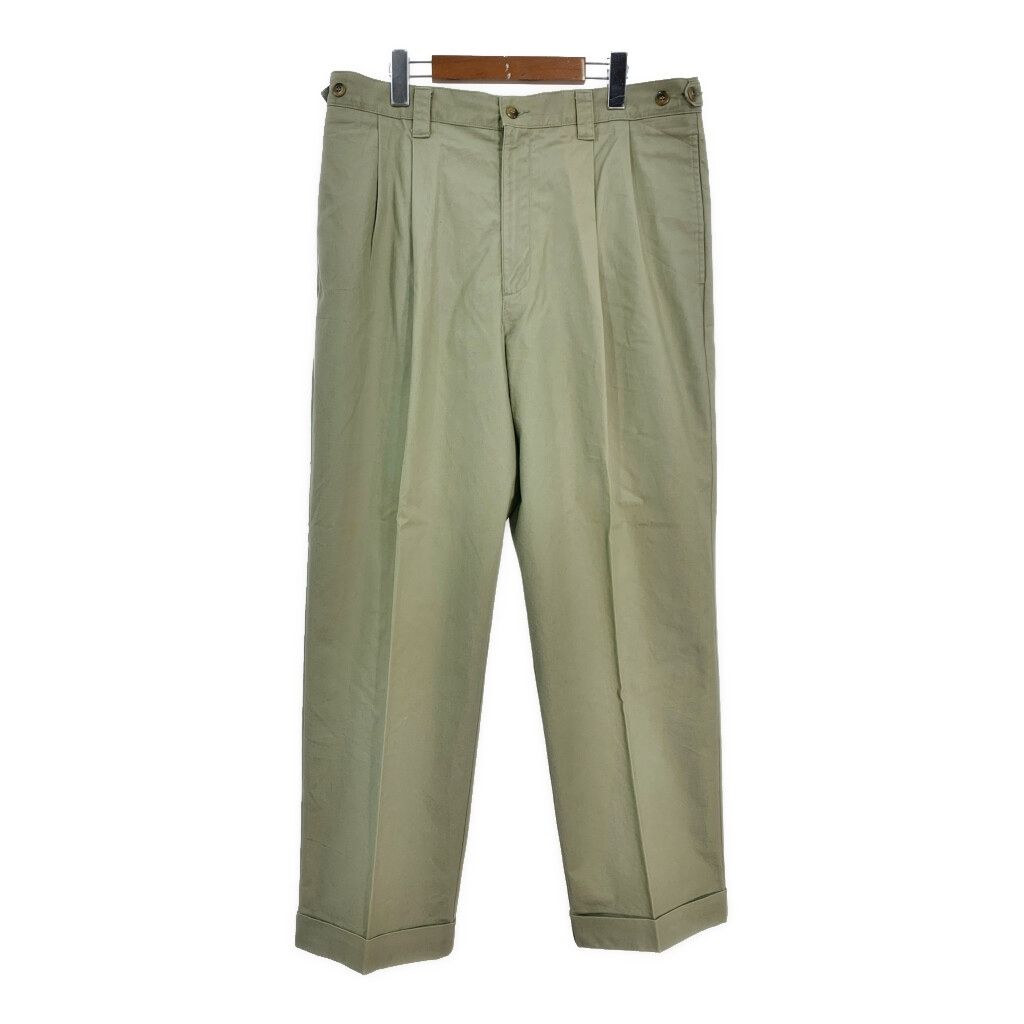 90年代 DOCKERS ドッカーズ 2タック チノパンツ カーキ (メンズ W36