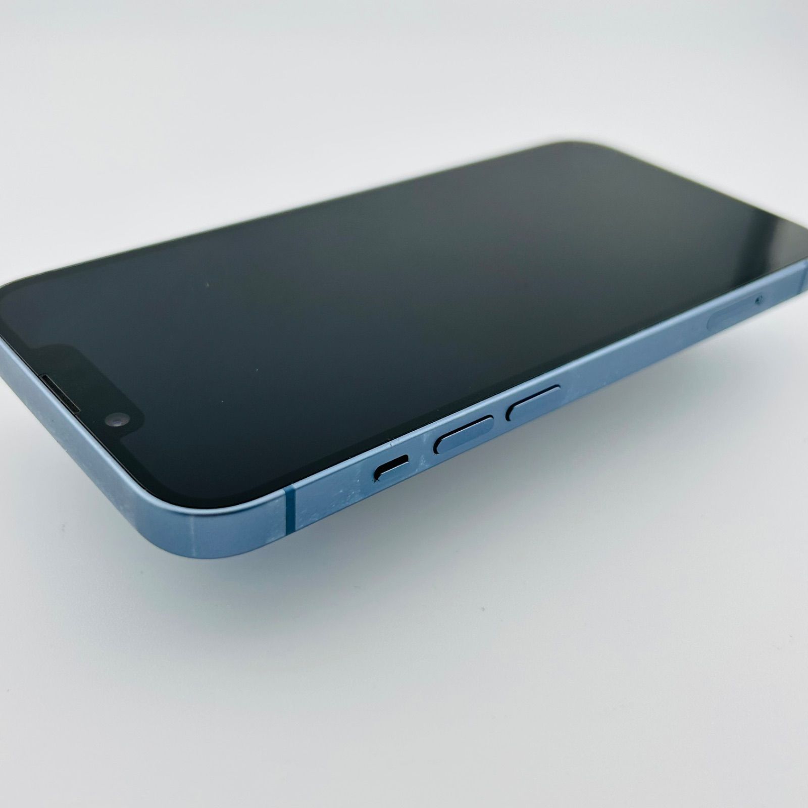 バッテリー良好 iPhone 14 128 GB ブルー SIMフリー(simロック