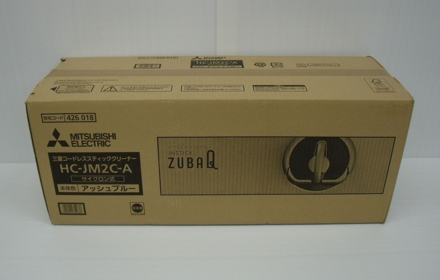 三菱 コードレススティッククリーナー iNSTICK ZUBAQ HC-JM2C-A囗T巛