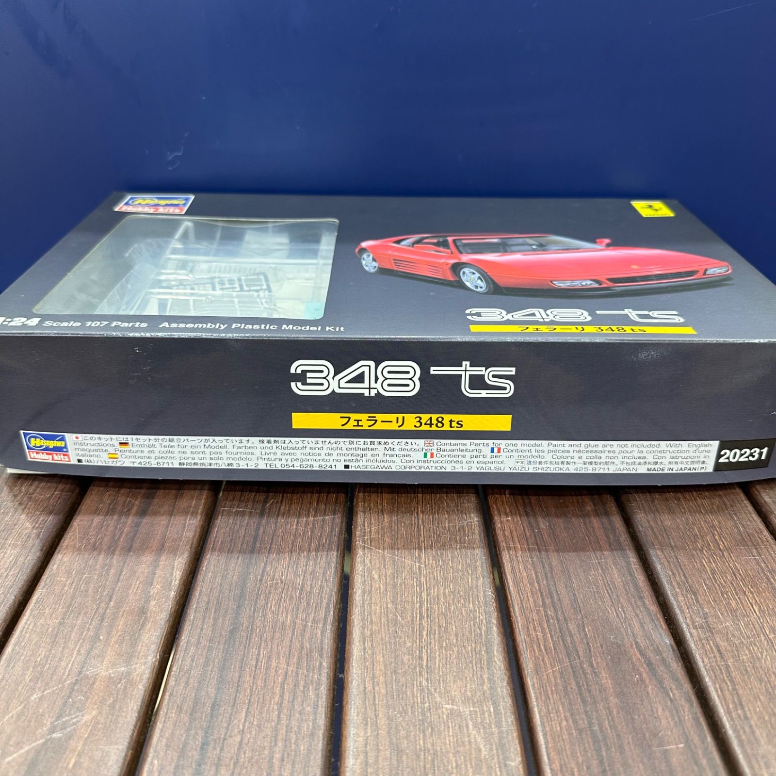 □Hasegawaハセガワ 20231 Ferrari 1/24 フェラーリ 348TS プラモデル