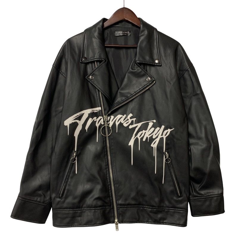 中古品】 TRAVAS TOKYO トラバス トーキョーPRINT FAUX プリント