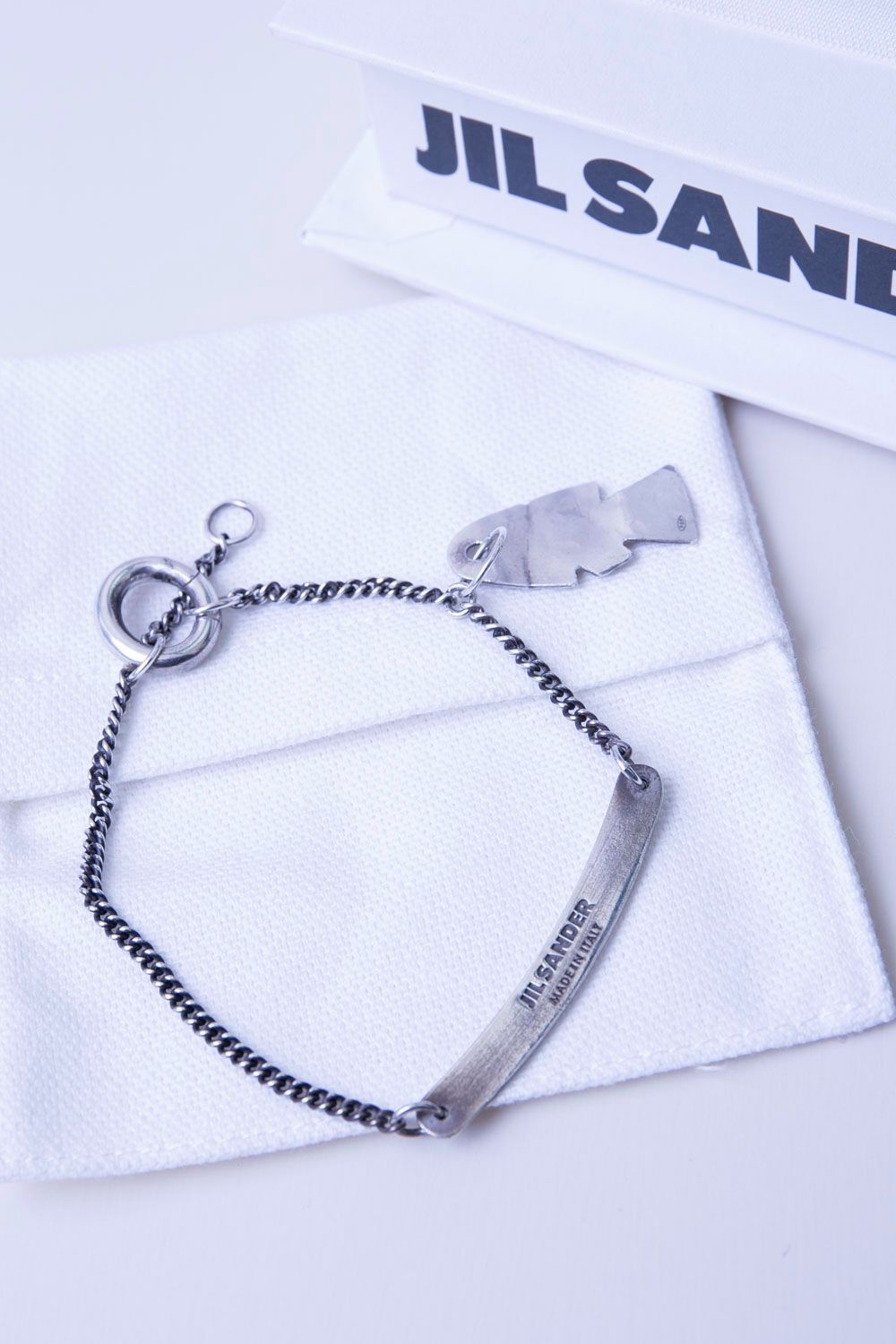 JIL SANDER　ジルサンダー　HAMMERED BRACELET 3