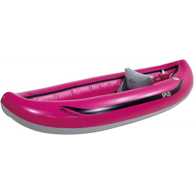 チュブテリー Tributary インフレータブルカヤック US-1142 スパッツ クランベリー 一人乗り 全長218×幅90cm