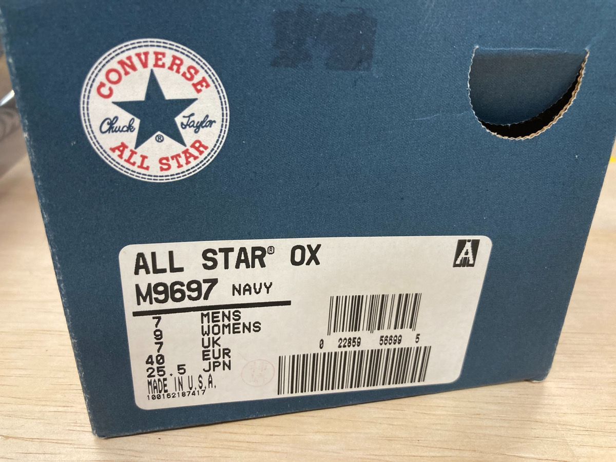 どんどんどん deadstock！ 90's コンバース USA製 デッドストック ビンテージ