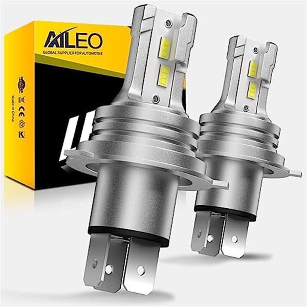 デイリー雑貨店】H4 ホワイト AILEO H4 LED ヘッドライト 車/バイク用 HI/LO爆光 新車検対応 高輝度LEDチップ搭載  H4ヘッドライト 6500K ホワイト DC9-32V 純正ハロゲンと発光点一致 一体型 キャンセラー内蔵 放熱性静音 - メルカリ