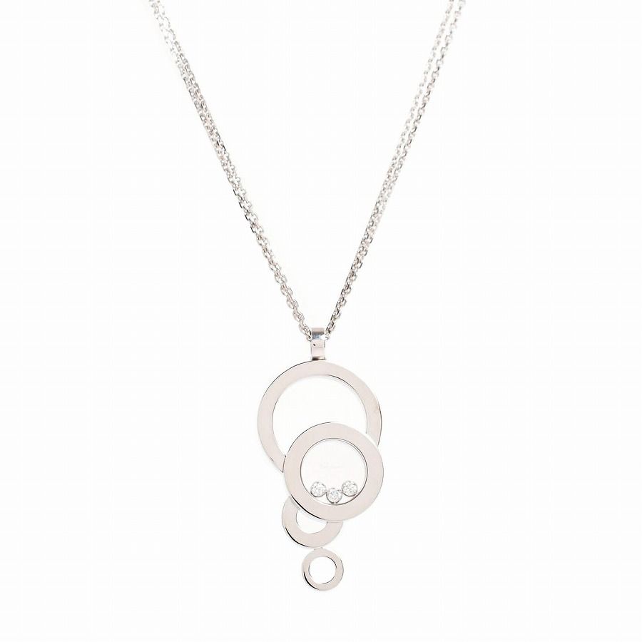 Chopard ショパール ネックレス パッピーダイヤ バブル 796984