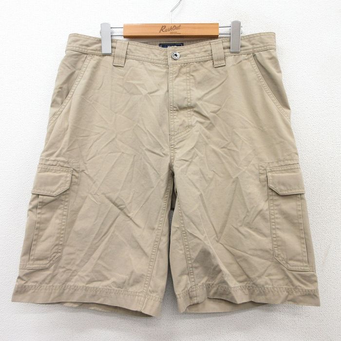 W36/古着 ノースフェイス ショート カーゴ パンツ ショーツ