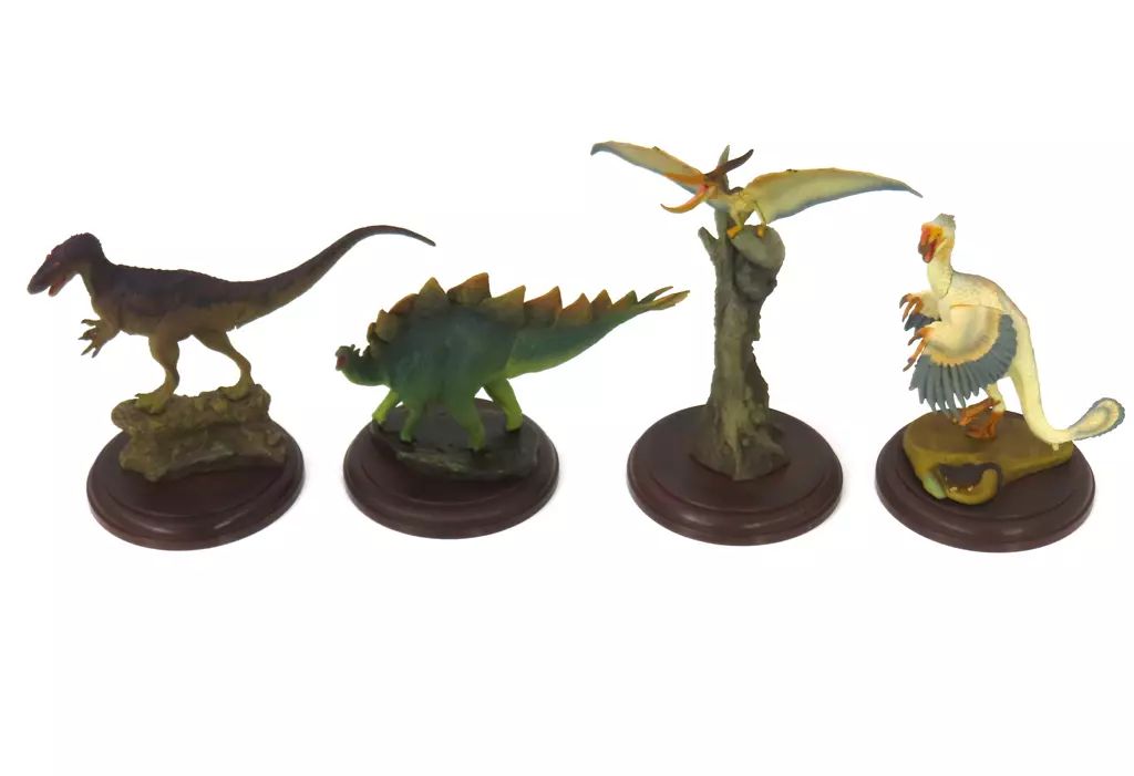 【中古】トレーディングフィギュア 全4種セット 「いきもの大図鑑ディスプレイモデルコレクション 恐竜03」