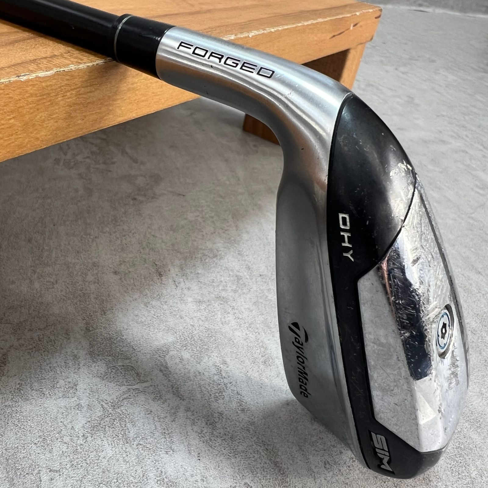 TaylorMade - レフティー　TaylorMade　テーラーメイド　SIM　DHY　シム　メンズゴルフ3UT　カーボン　S　左利き用　ユーティリティ　39.25インチ　D-1 レフティー TaylorMade テーラーメイド SIM DHY シム メンズ