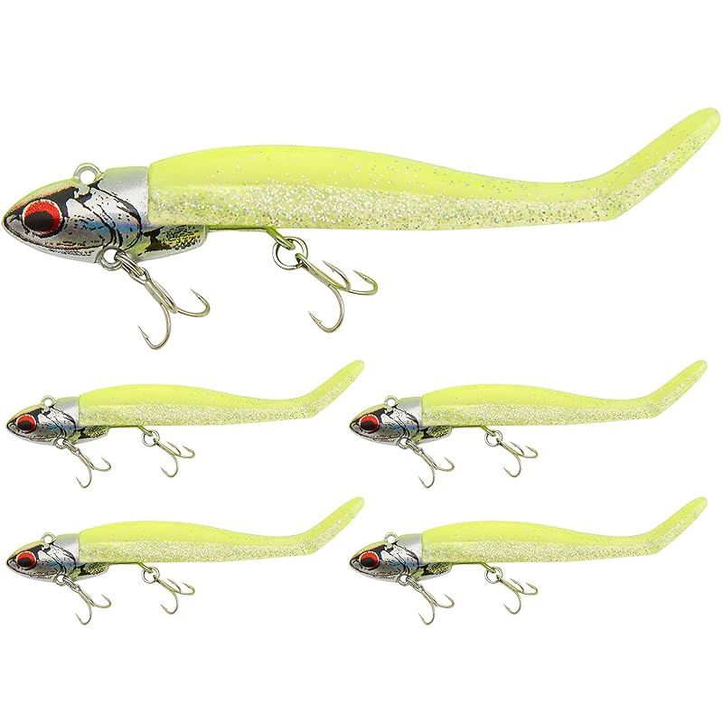 [青嵐ルアー] シーバス ルアー ジグヘッド ワーム 16g 22g 28g セット 予備ワーム付き エビ匂い シャッドワーム 集魚力 SR-SVHジグヘッド