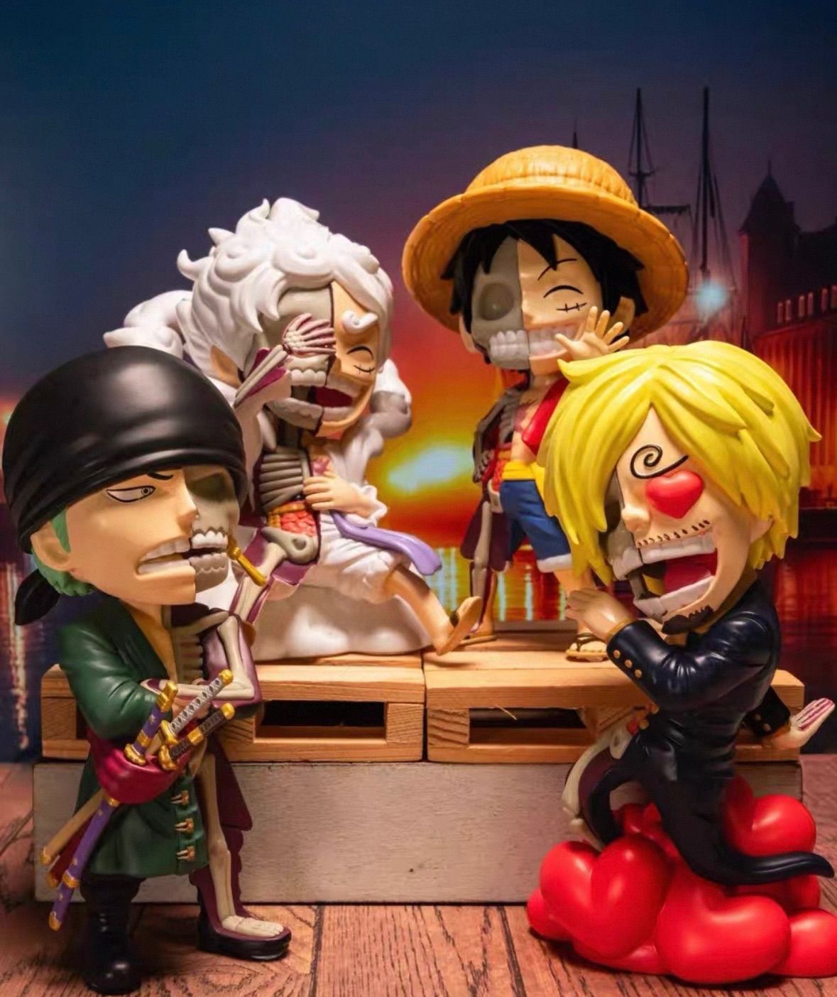 ksfd　 日本代表 ワンピース コラボ サンジ　ルフィ2着セット ksfd 日本代表 ワンピース コラボ サンジ ルフィ2着セット ONE