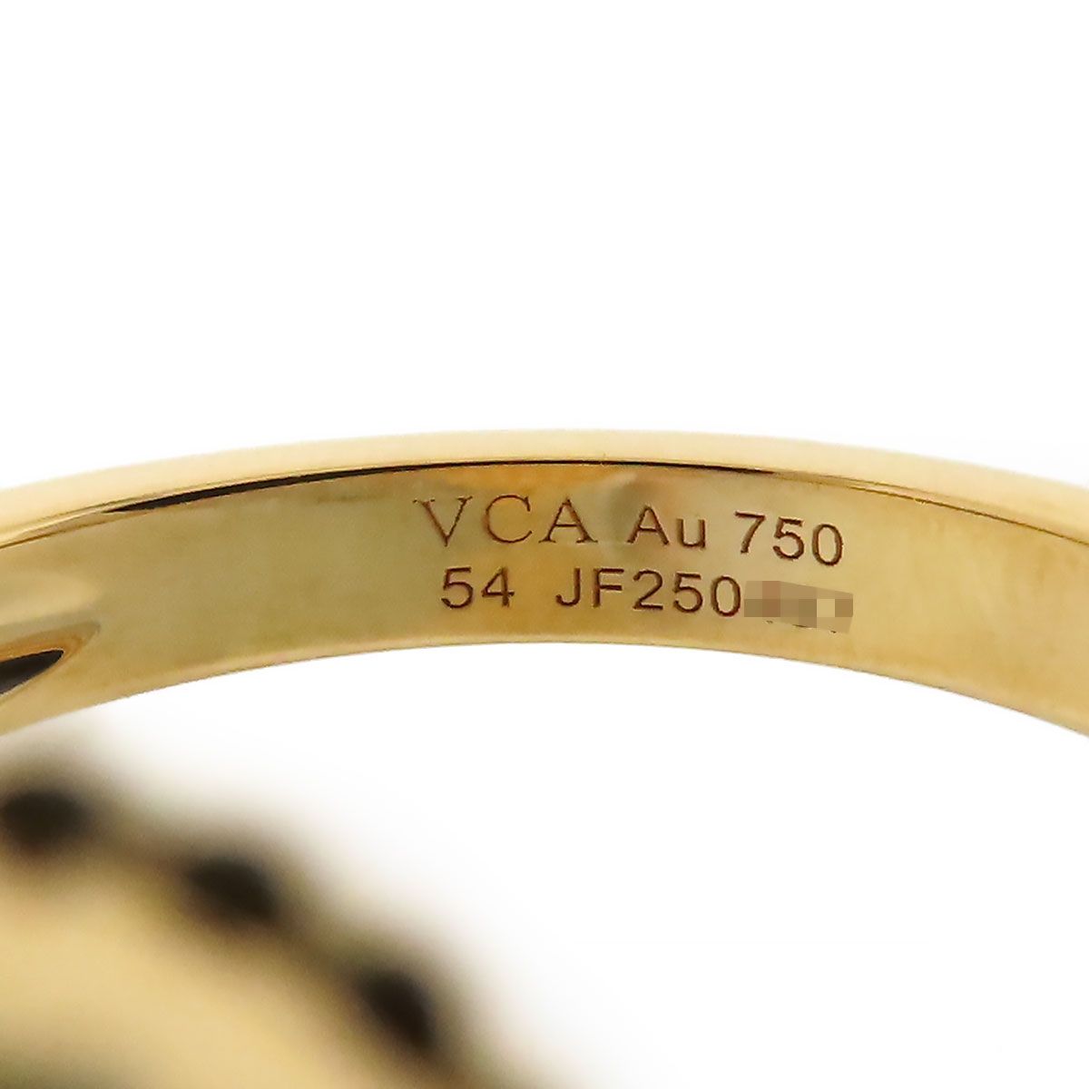 ヴァンクリーフアンドアーペル ギヨシェ リング #54 ヴァンクリーフアンドアーペル ギヨシェ リング #54