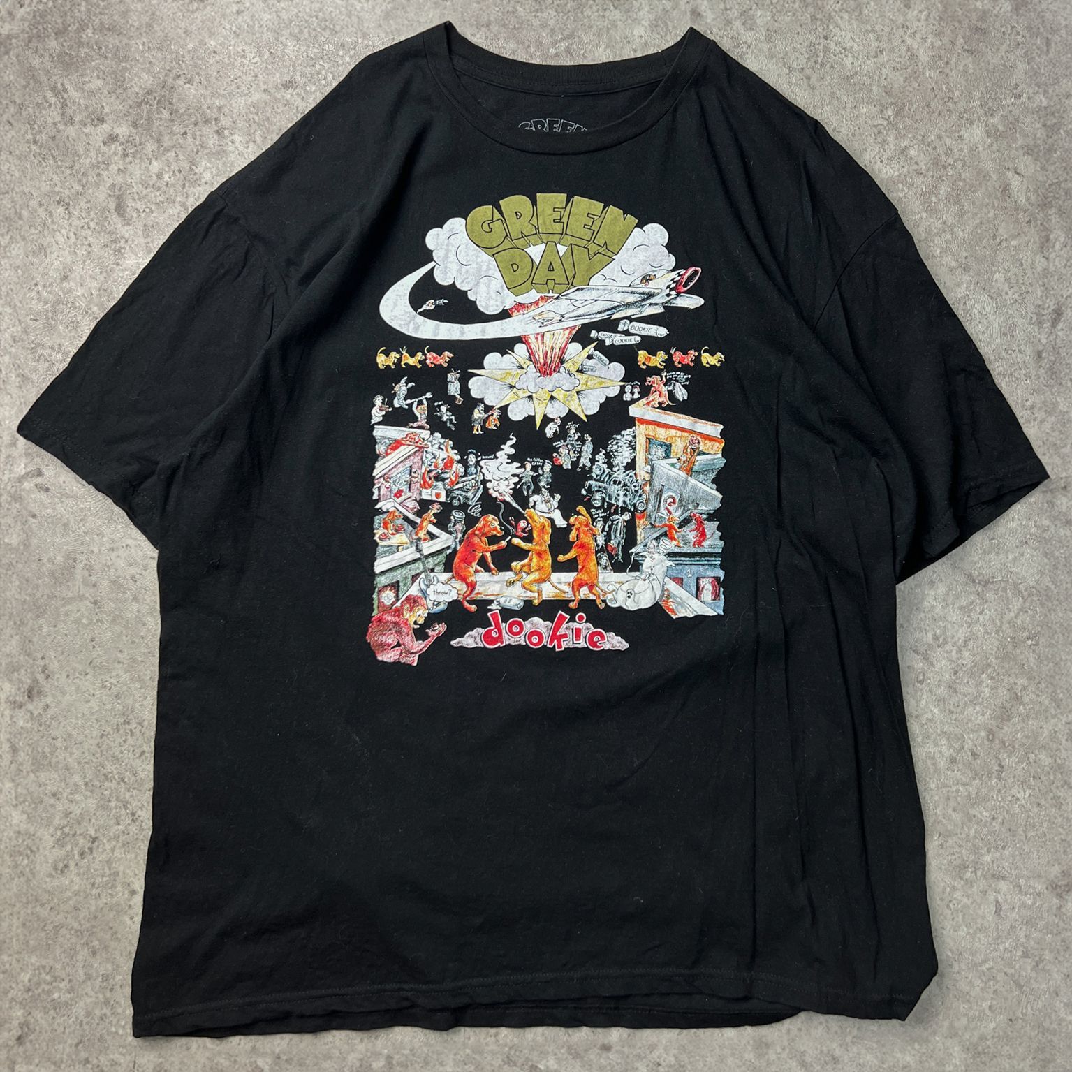 2XL】GREEN DAY グリーンデイ dookie Tシャツ バンT バンドT