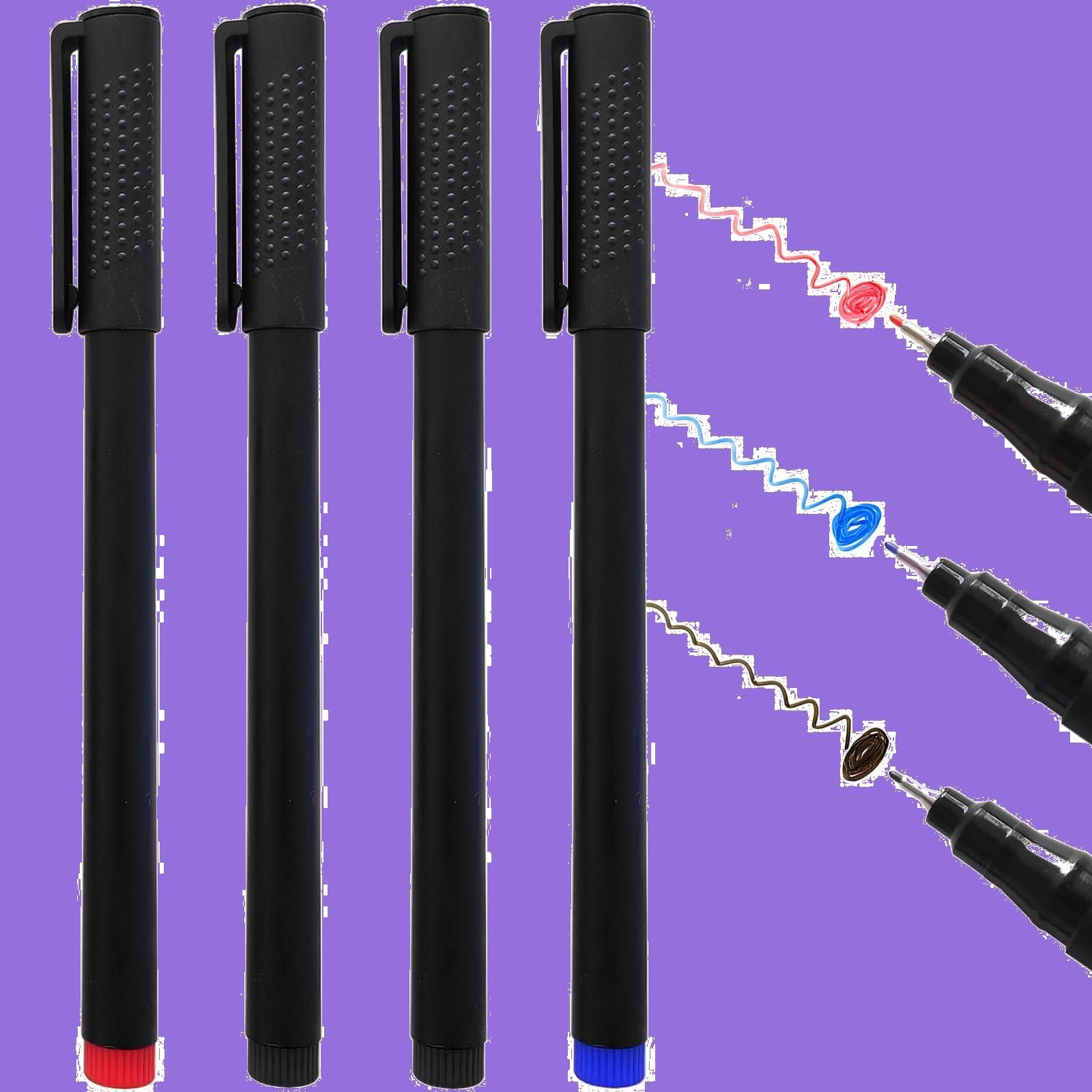 人気商品】ZiSyouMa ホワイトボード マーカー 極細 0.5mm 4本入