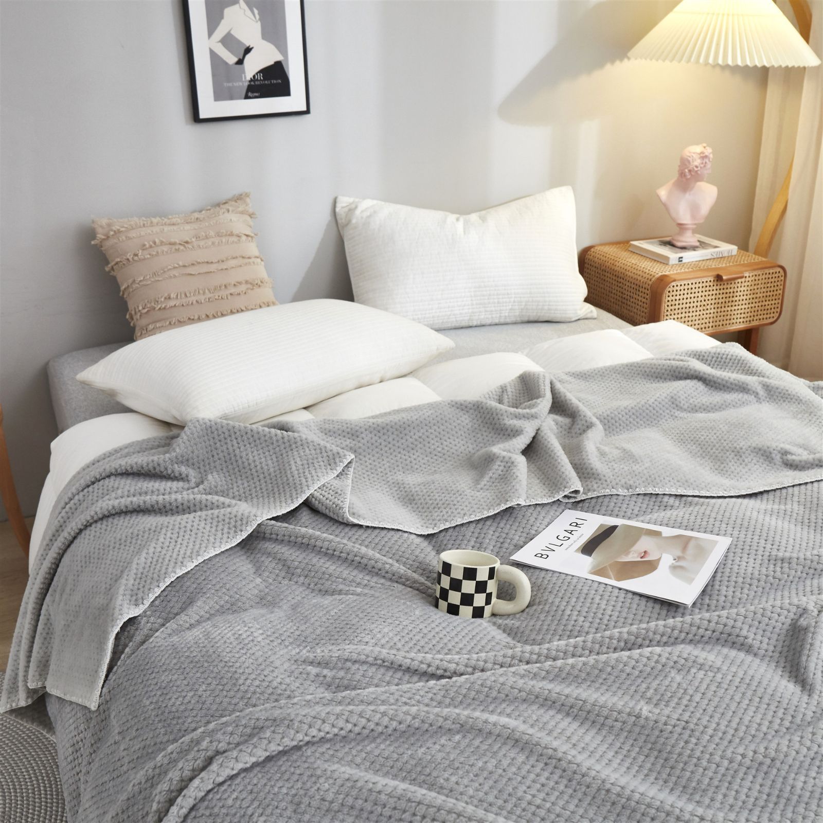 ブランケット ひざ掛け 膝掛け 掛け毛布 軽量 洗える 洗濯可