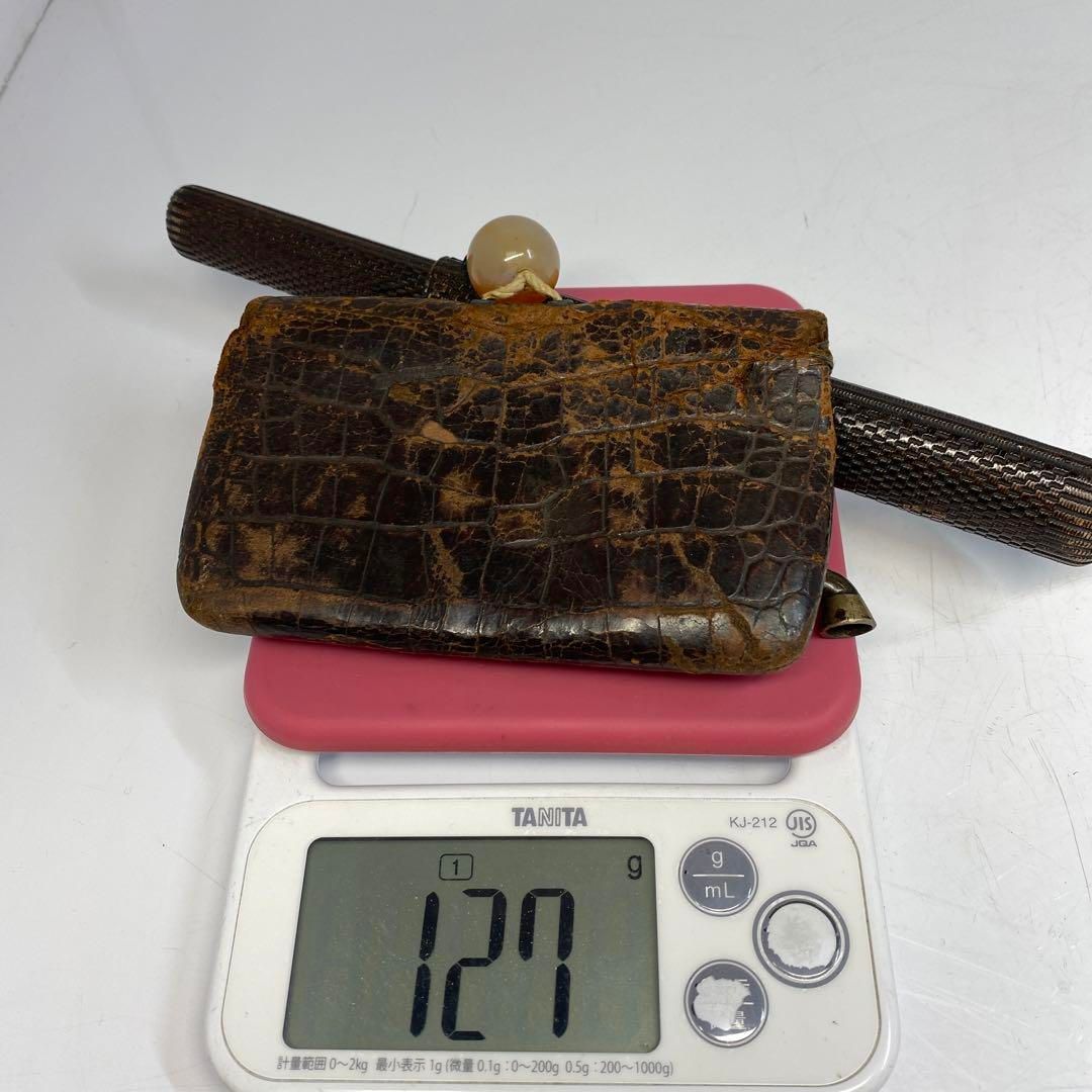 銀キセル タバコ入