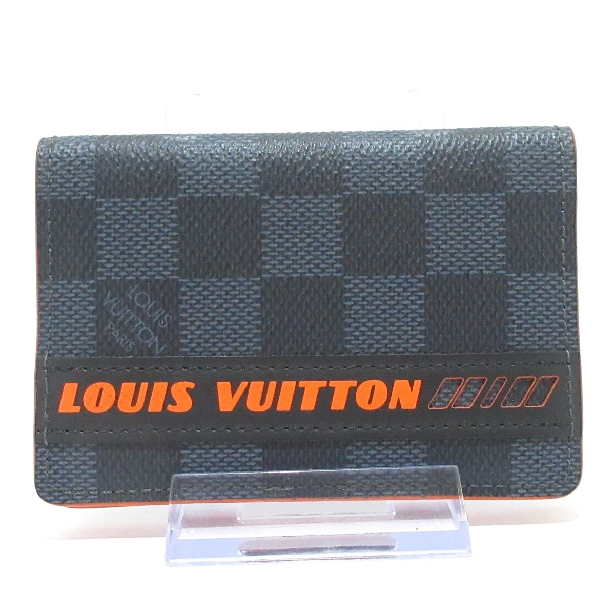 LOUIS VUITTON(ルイヴィトン) カードケース ダミエ・コバルトレース美 ...