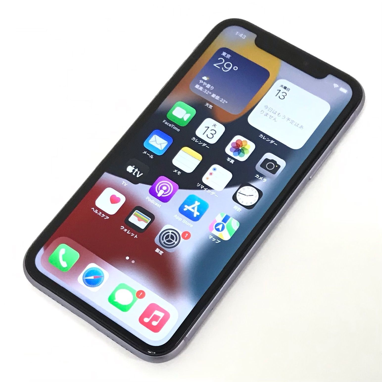 θ【ジャンク品/SIMロック解除済み】iPhone 11 128GB パープル - 買取