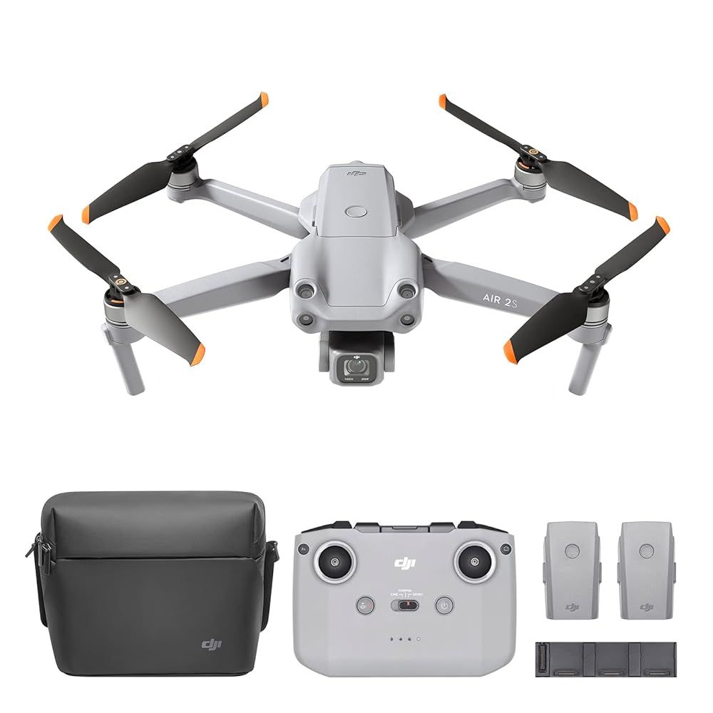 DJI Air 2S Fly Moreコンボ リモートID対応 3軸ジンバルカメラ搭載ドローン 予備バッテリー×2 GREY