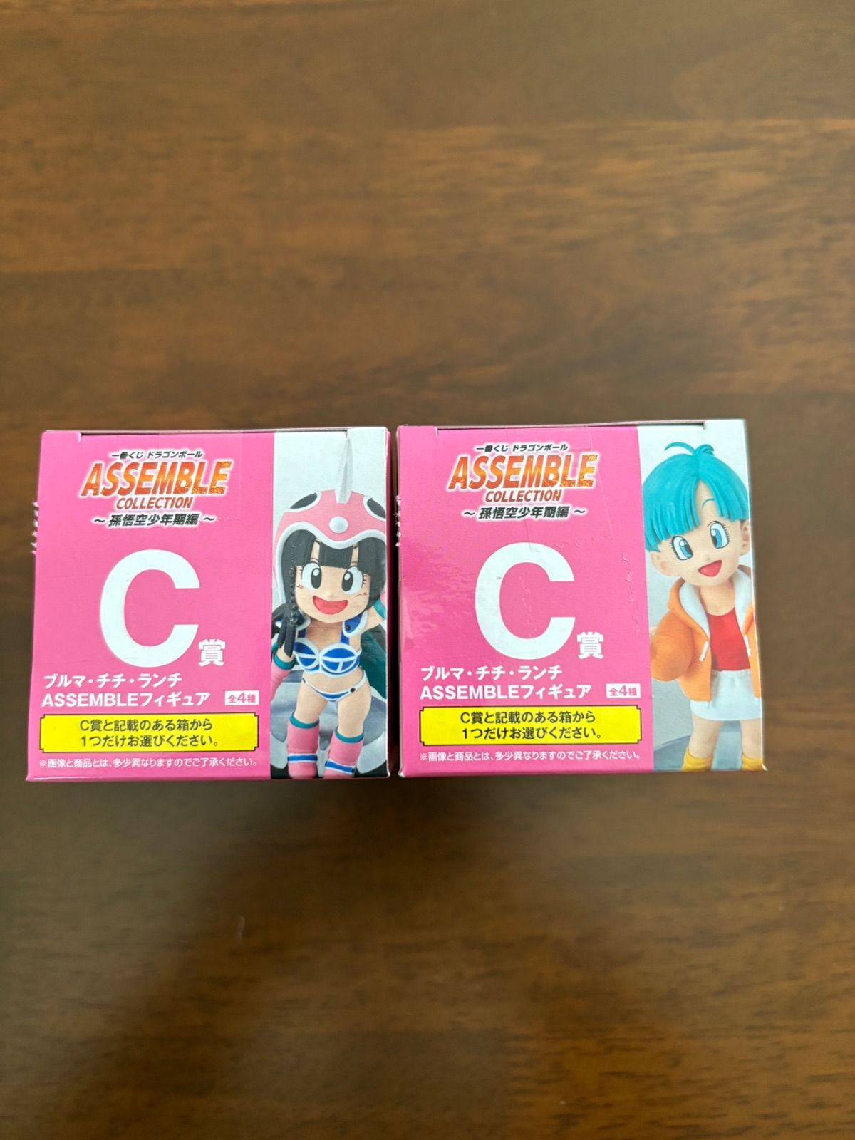 ドラゴンボールASSEMBLECOLLECTION孫悟空 チチ ブルマ クリリン