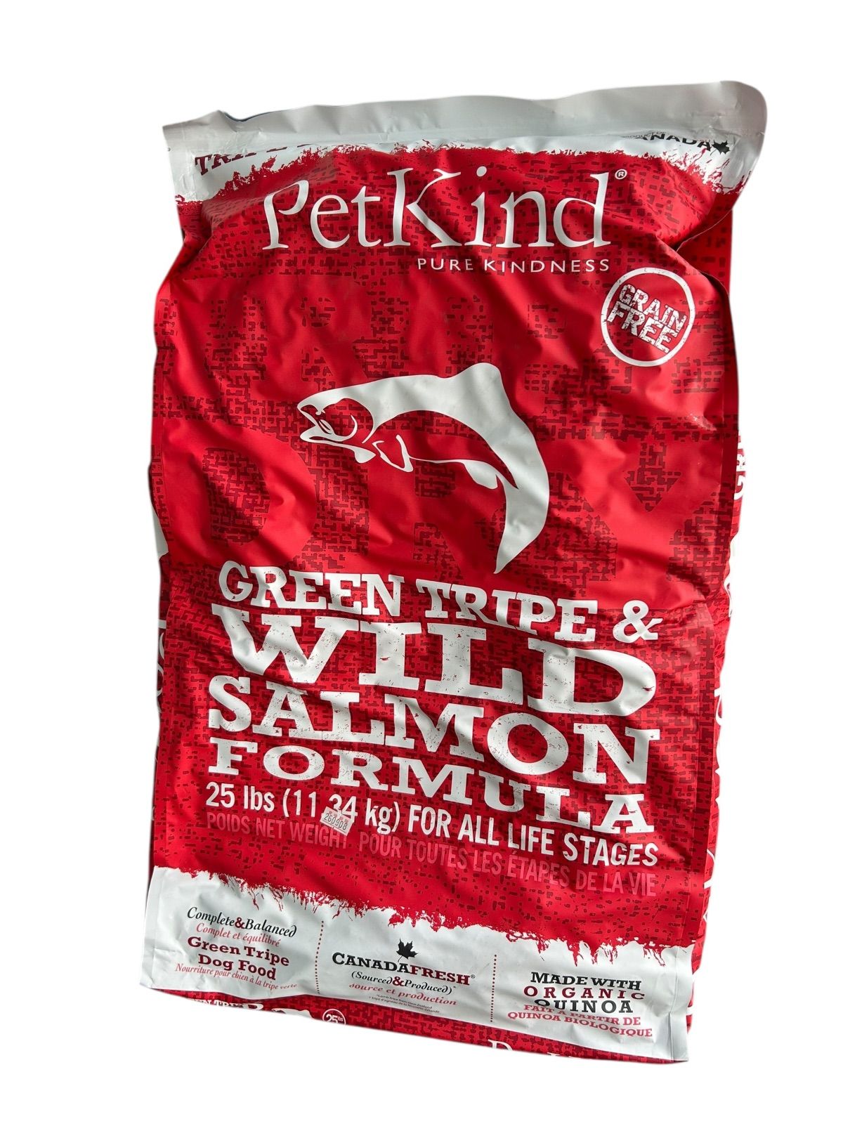 ペットカインド グリーントライプ＆ワイルドサーモン 11.34kg