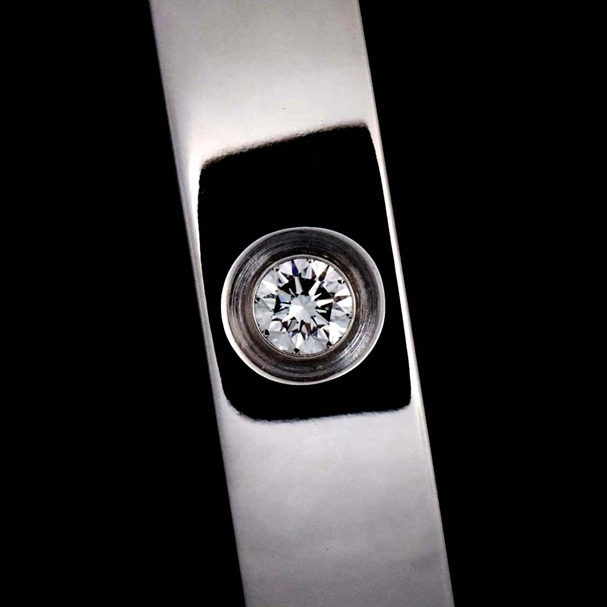 カルティエ Cartier ラブブレス フル ダイヤ 10P #16 K18 WG 750